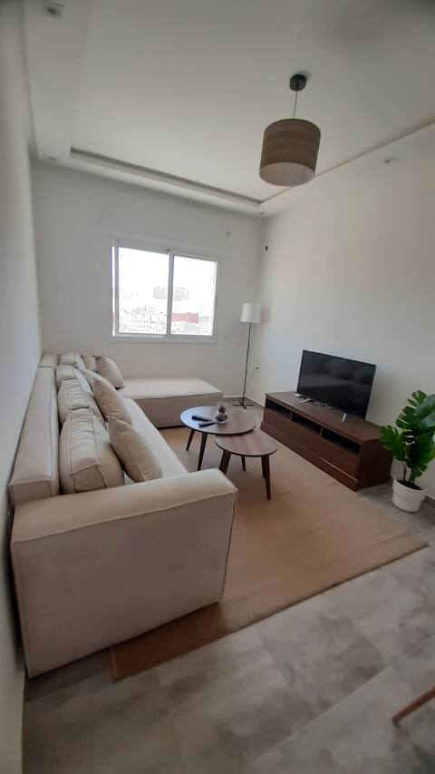 Successful Airbnb property: Quiet and central full apartment in Tangier in Bni Makada