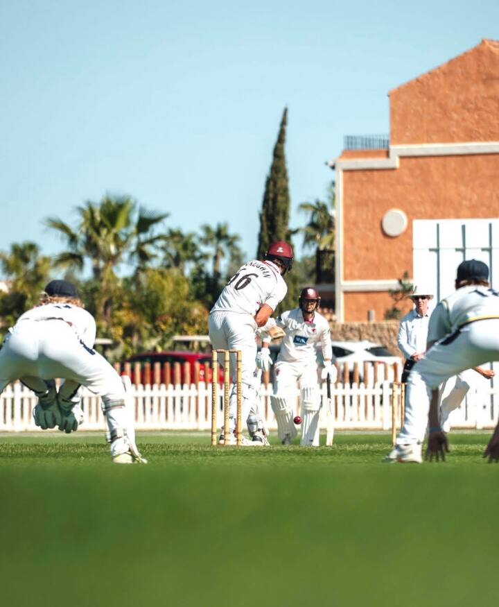 El Somerset County Cricket Club entrena aquí en pretemporada.