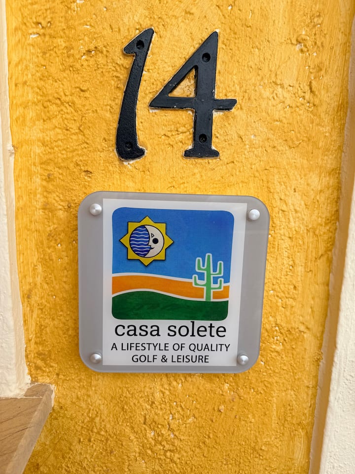 Casa Solete: así se llama vuestro alojamiento en el resort.