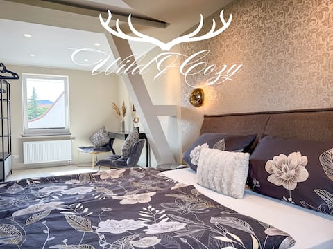 Popular Airbnb listing: WILD&COZY House with luxury Kitchen & Garage in Blankenburg (Harz)