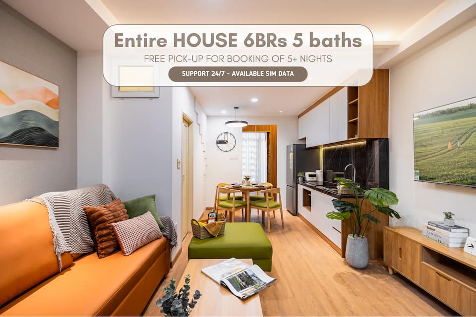 Top-earning Airbnb listing in Nguyễn Cư Trinh, 6 bedrooms