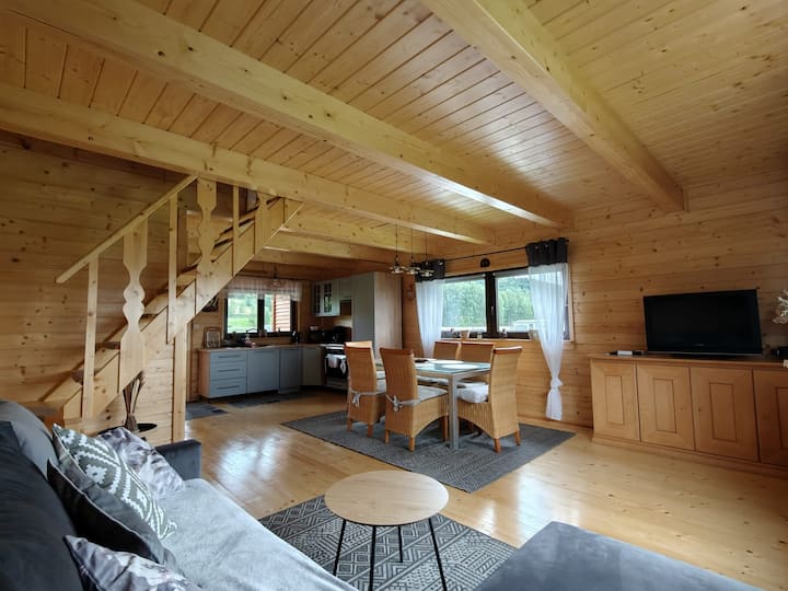 #Sauna #Jacuzzi #Bania #Grill 
Chata Drwala - Polen