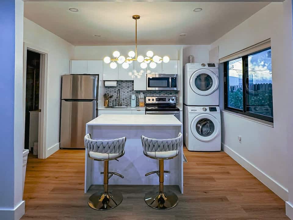 Casa Coco kitchen and dining space