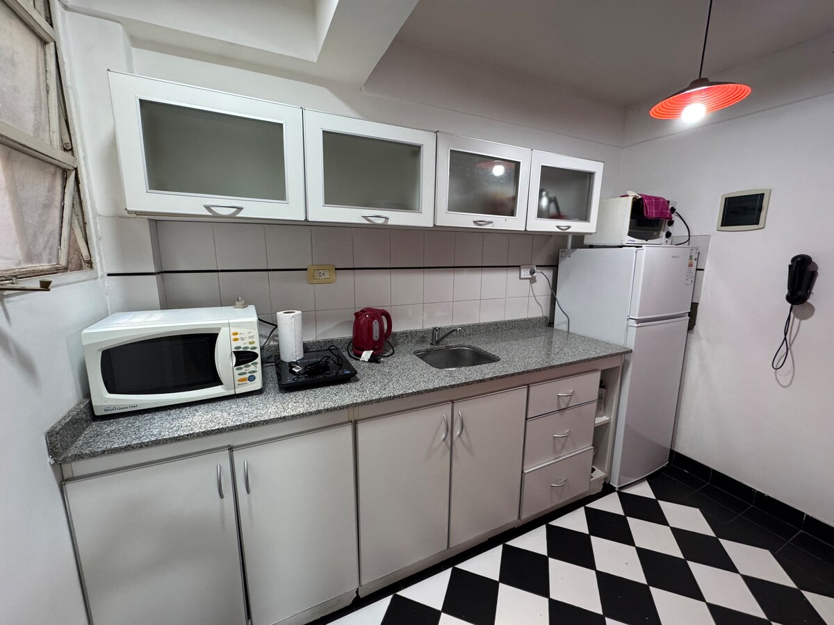 Apartamento de dois ambientes com 1 quarto em Caballito