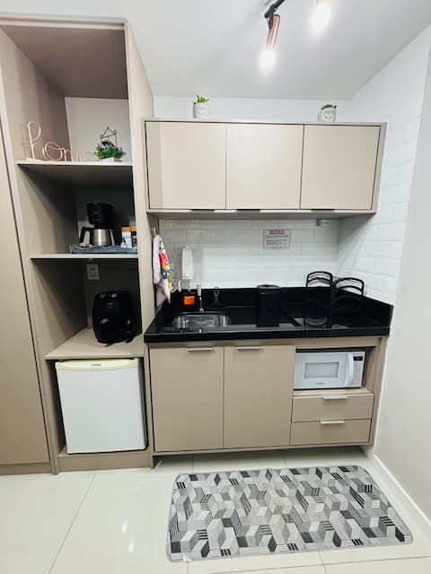 Successful Airbnb property: Studio for up to 3 Guests | H. Unimed & Park Sul in Volta Redonda