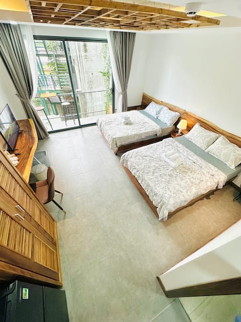 (305MSNK) Luxe Twin Studio | Balcony & Kitchen