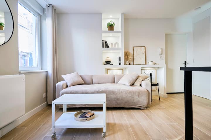 Suite éLégante Avec Baignoire – Proche Lille - Marcq-en-Barœul