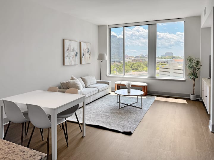 Marshmallow 1br – Tysons | Patio Pool View|parking - 페어팍스