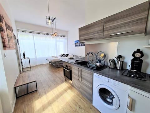 Top Airbnb: Le bourguignon - Studio Dijon City Center in Faubourg Raines