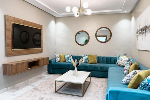 Successful Airbnb property: Panoramic Coastal Apartment with Elegant Comfort in Al Hoceima
