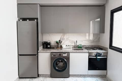 Top Airbnb: Chic Ocean-View Studio with Grand Terrace in Al Hoceima