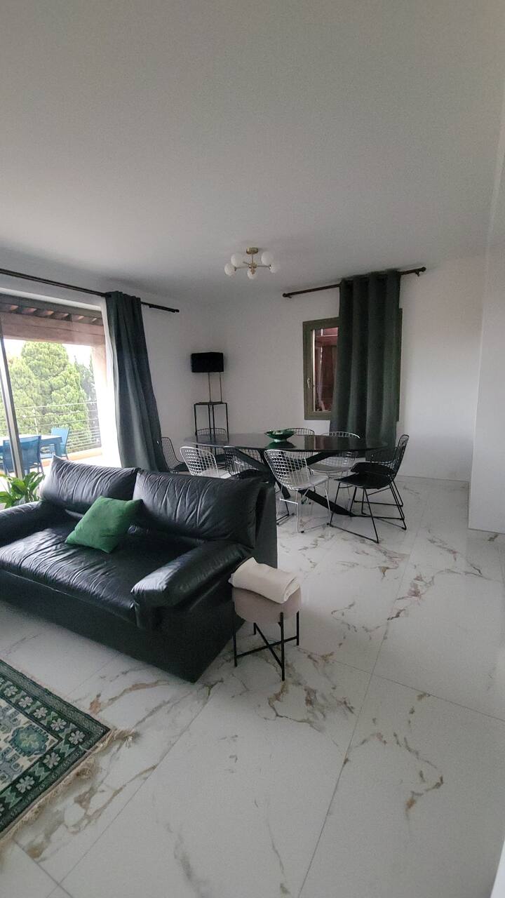 Villa Vue Mer Et Falaise 6 Pers - Leucate