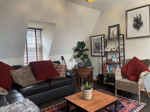 Successful Airbnb property: Modernised flat in the city centre in Inverness Central