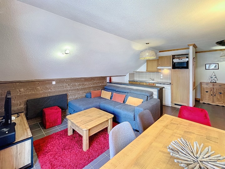 T3 Superbe Vue - Piscine - 6 Pers - Résidence 3* - Valloire