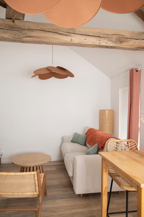 Top performing Airbnb: Le cocon angevin: Air-conditioned 2-room apartment with spa in Angers