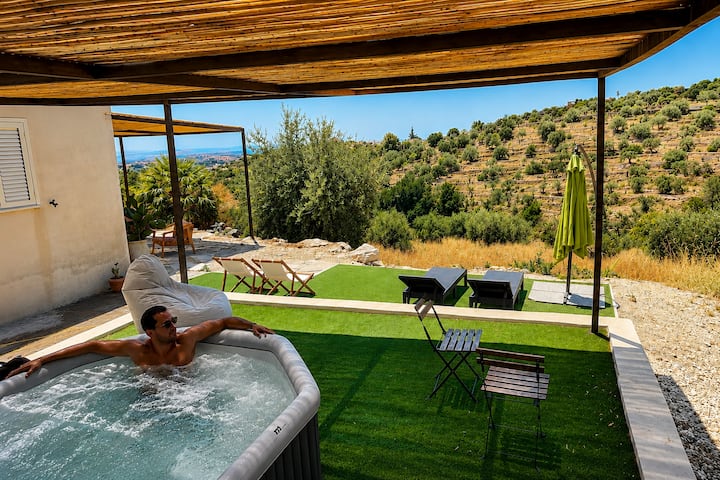 Villa Con Vista Mare E Noto - Noto