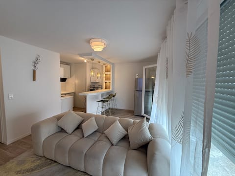 Successful Airbnb property: Beautiful White House T2 in Nantes Nord