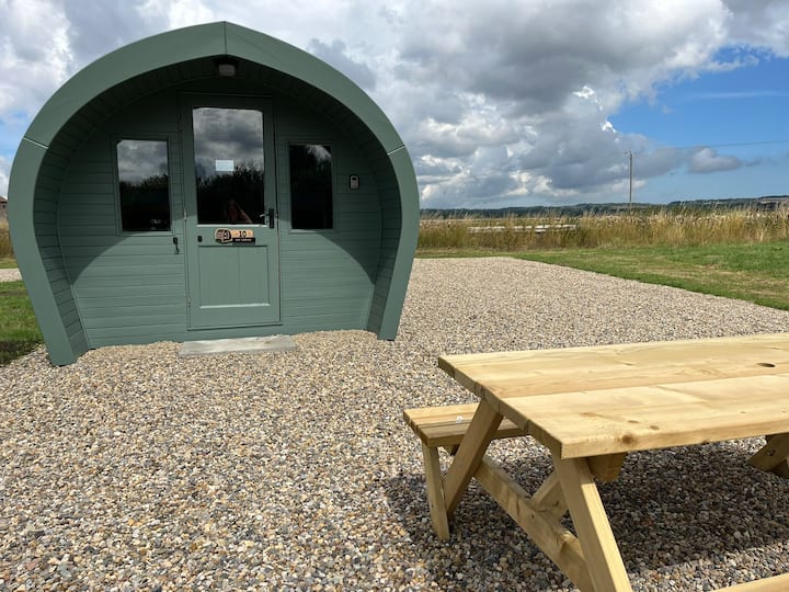 10. Kestrel - Camping Pod @ NYWP - Sleeps 6 - Huts for Rent in Wykeham ...