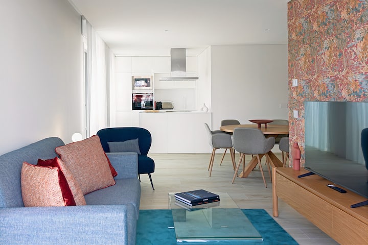 Design T2 Duplex Pool & Balcony - Porto
