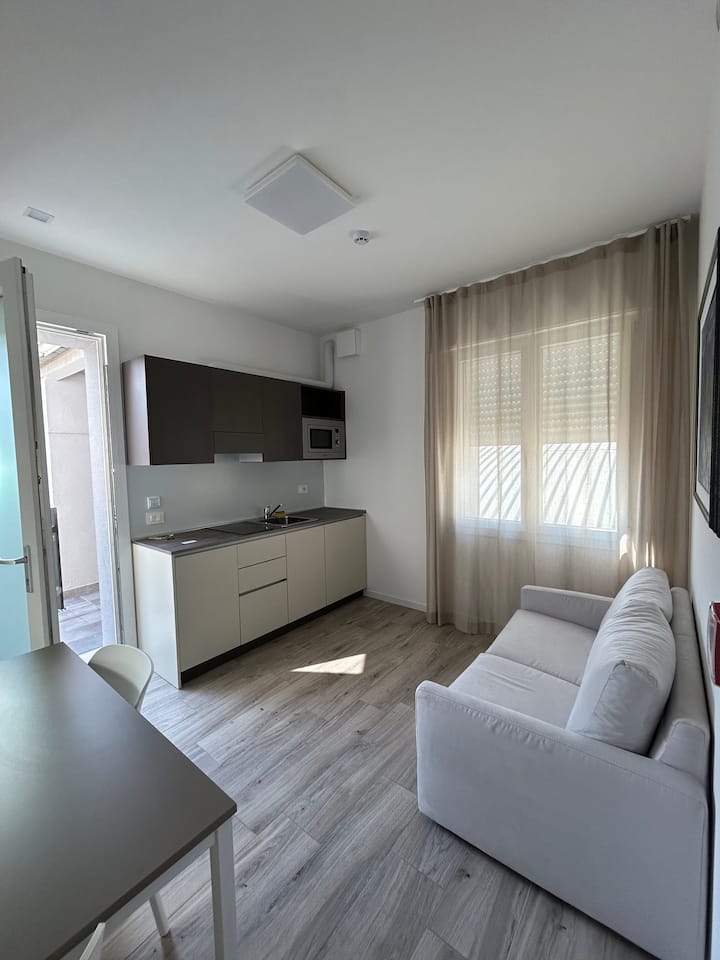 3 Bed Luxury Apartment In Vigonza + Living Room - Veneto