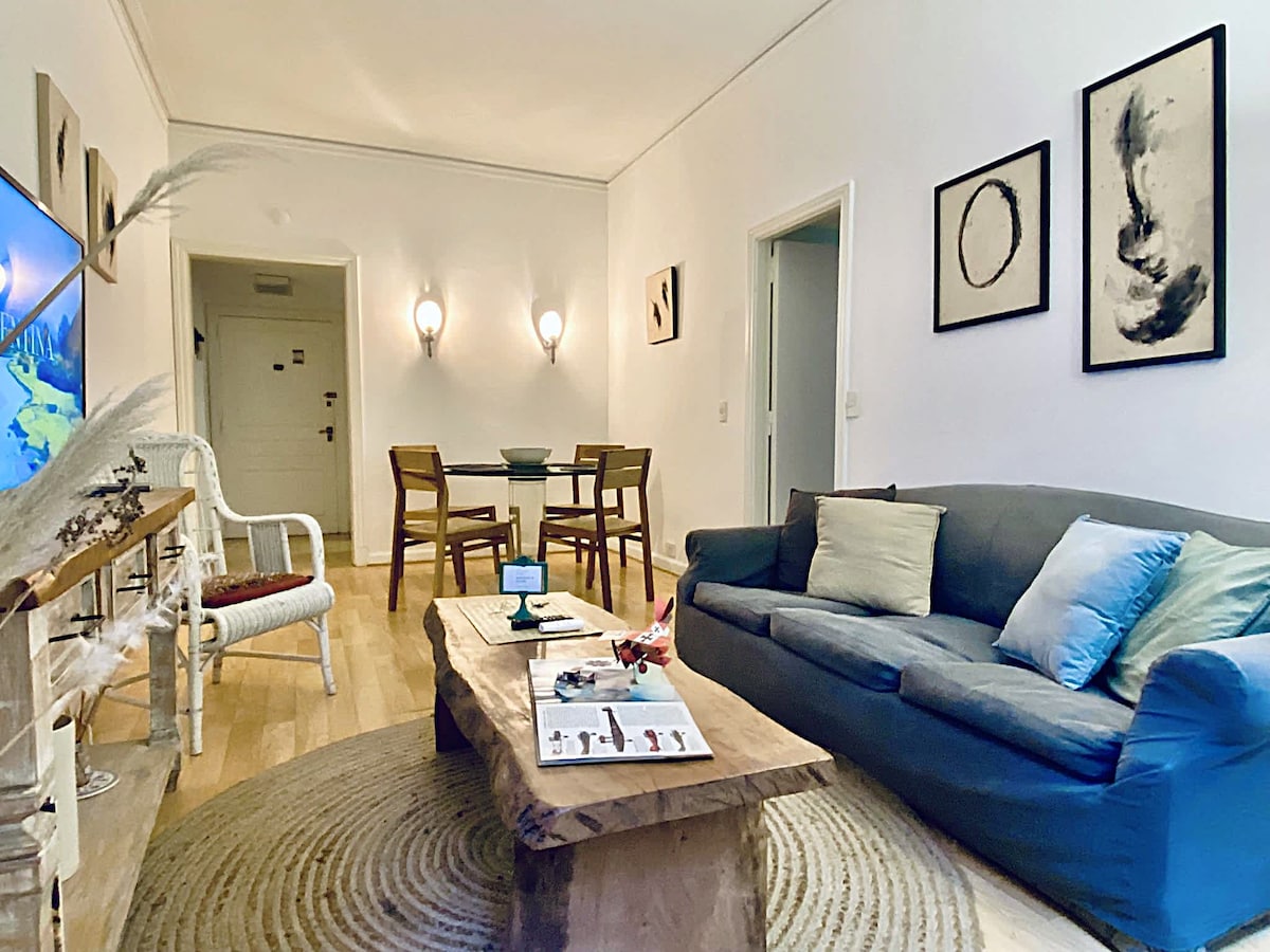 Apartamento com 3 quartos e pátio em Recoleta