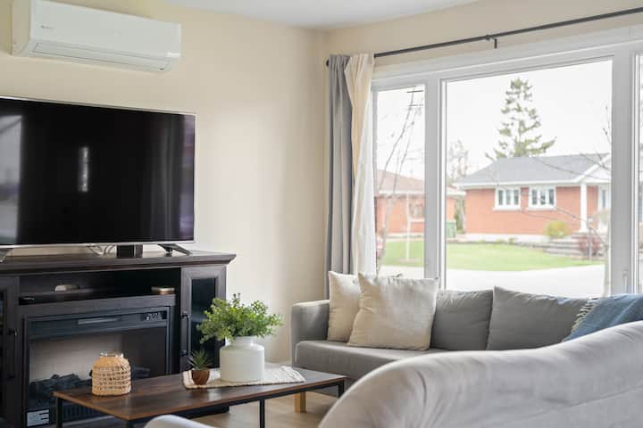 Aquav * Grande Maison Jusqu’à 8 Personnes * - Victoriaville