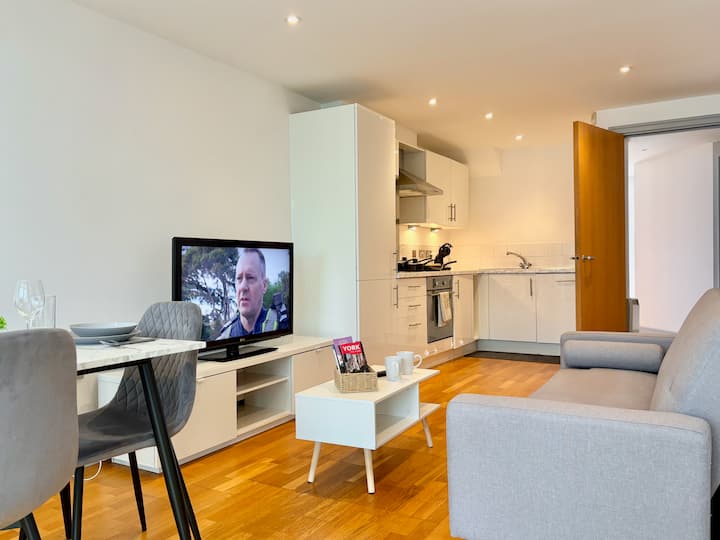 Spacious Family Flat In Prime Location, 2-baths - イギリス ヨーク