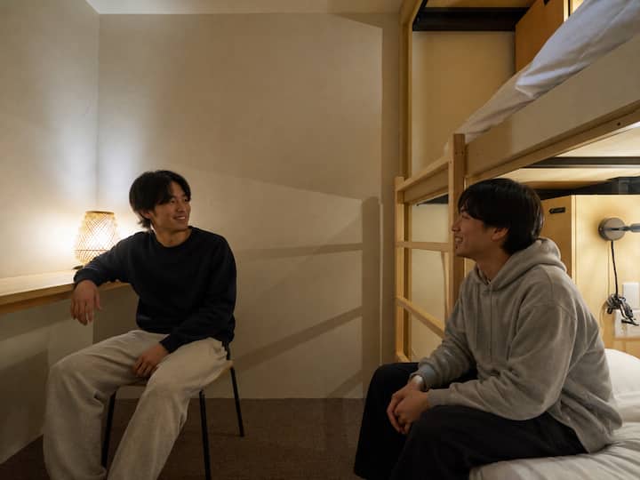Chinatown 3 Min / 5㎡ / 1 Bunk Beds / Shared Shower - Yokohama