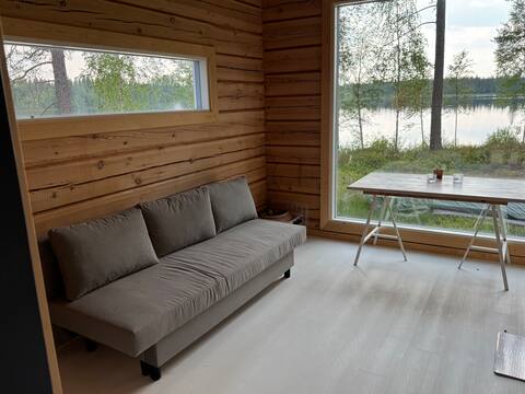 Top performing Airbnb: Beautiful lakeside cabin with an excellent sauna in Puolanka