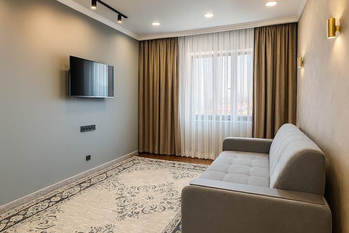 Anara Lakeview Central Apartment - 吉爾吉斯