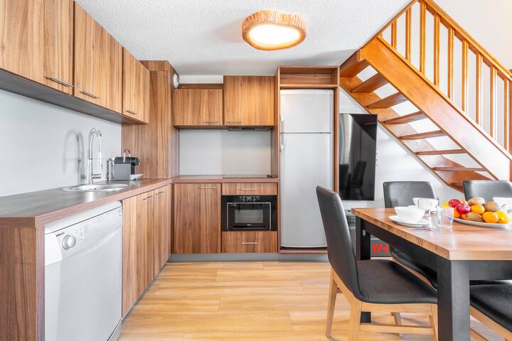 Duplex Vue Dégagée, Garage, Local à Ski, Wifi - Isola