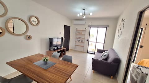 Successful Airbnb property: Style and Comfort in Lirios Residencial Cancún in Supermanzana 332