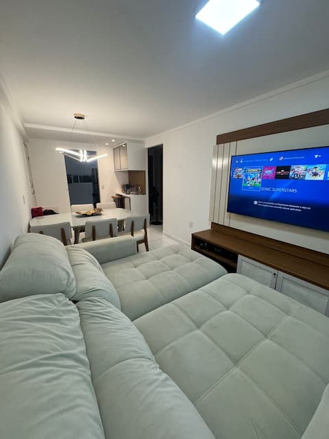 Imóvel de sucesso: Apartment 500 meters from the beach. em Paraíba