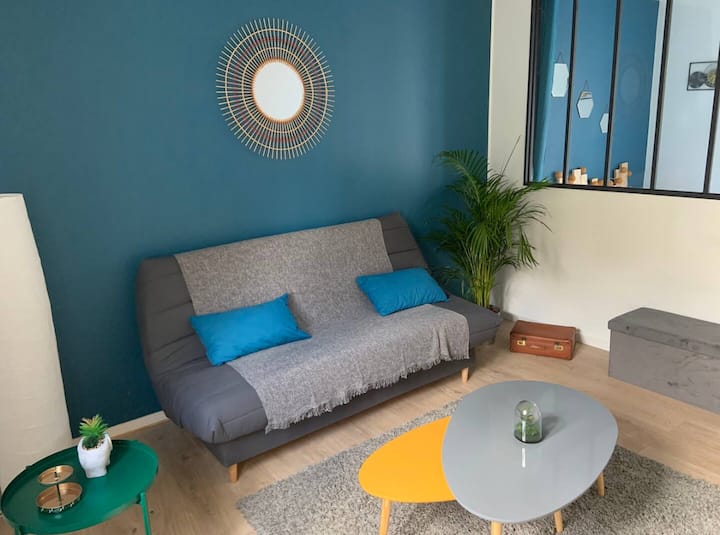 Grand Studio Cosy Proche Tram | Quai Paul Bert - Tours