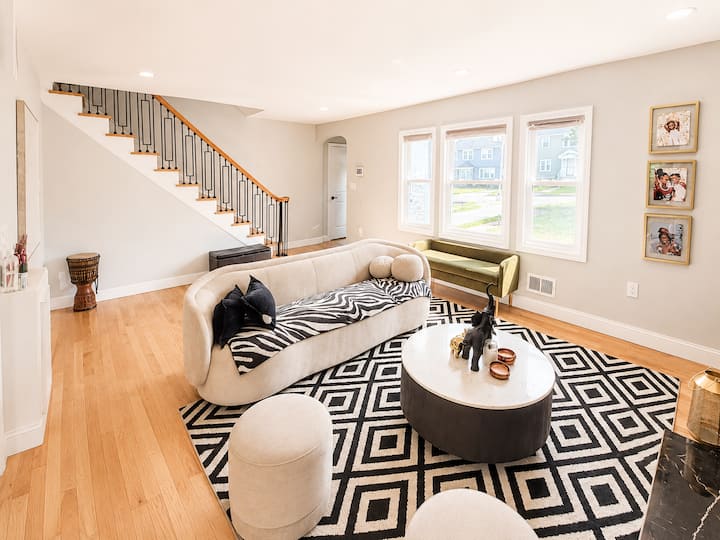 Stylish 5br Mins From Metlife & American Dream - New York