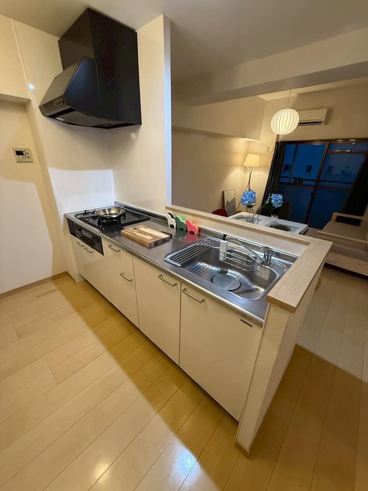 M33)2.5bedroom12people/13mins Gohukumachi / Wifi - Fukuoka