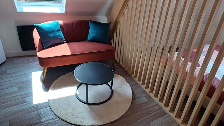 Studio Omer Clim Netflix & Wi-fi - Centre Ville - Saint-Omer