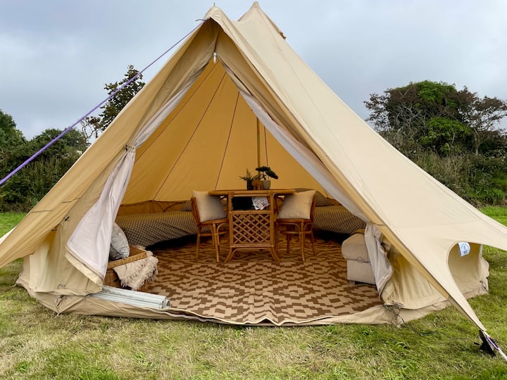 Bell Tent Glamping Cornwall - Camborne