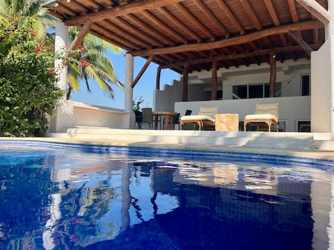 Beautiful beachfront house
