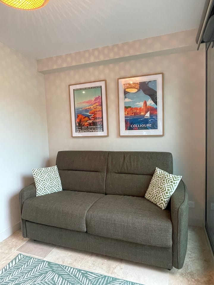 Standing /Mer, Criques, Piscine, Wifi, Clim, Park - Port-Vendres