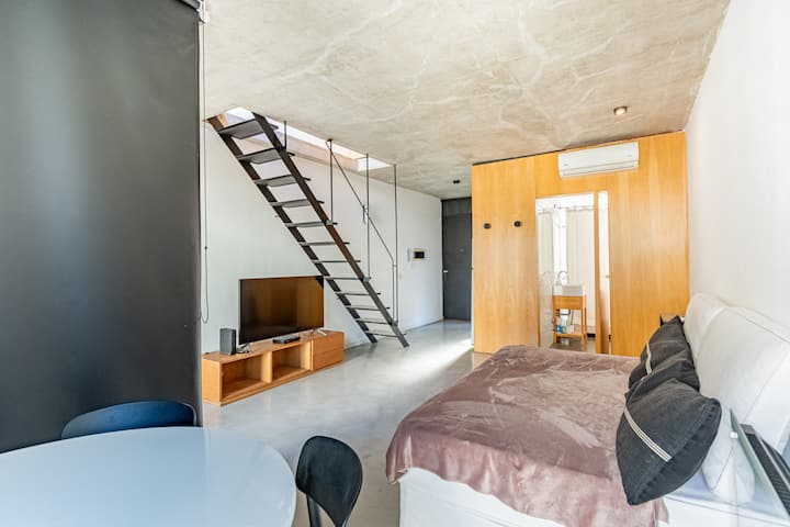 Duplex apartment in Villa Crespo with balcony and garage