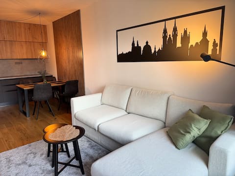 Top Airbnb: Prague’s Bohemian Grey in Praha 4