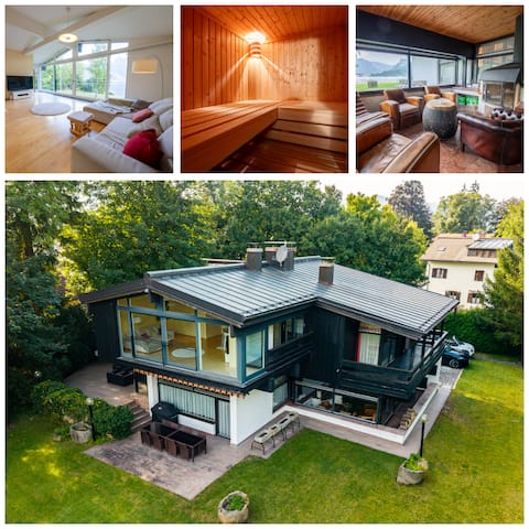 Villa Traunstein | Lakefront | Sauna | Parking