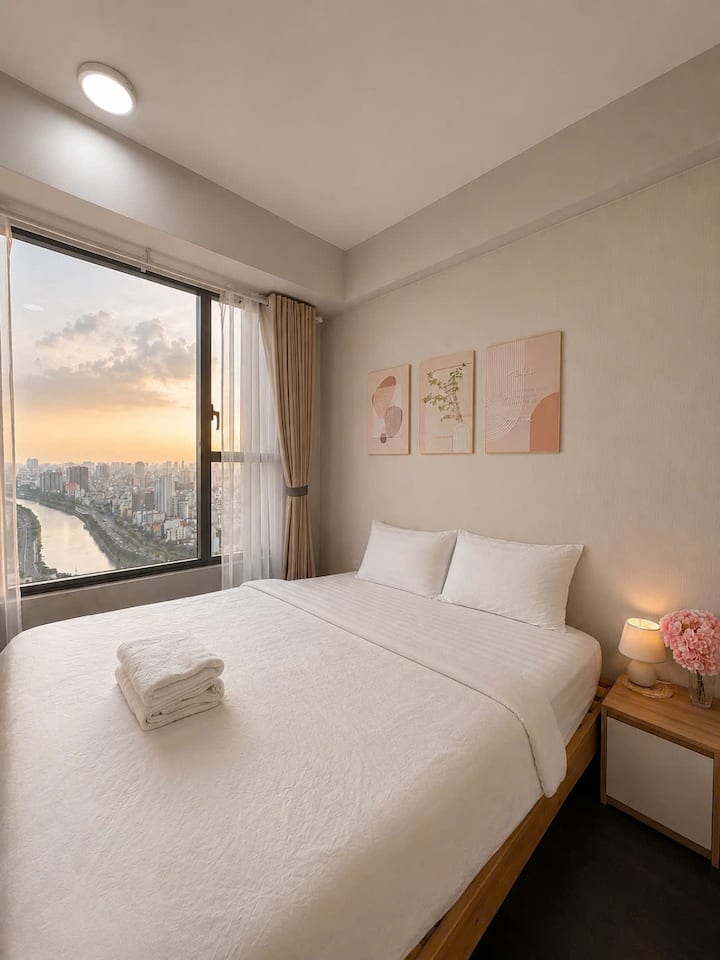 Rivergate Residence 2 Brs Free Pool, Gym & Pick-up - 胡志明市