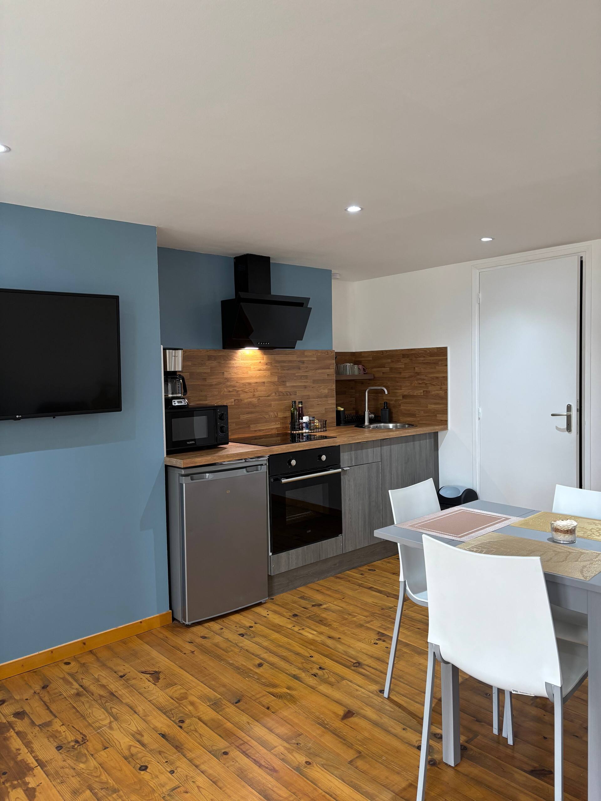 “Michaël” Studio in Bar-sur-Aube, 35 m²