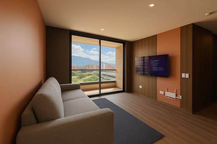 Apartamento Moderno Y Nuevo  Con Gran Ubicación. - Sabaneta