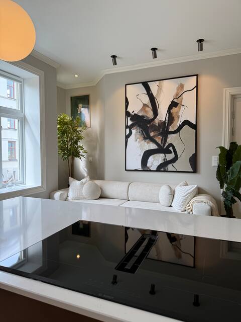 Successful Airbnb property: Modern apartment, high standard in Trondheim