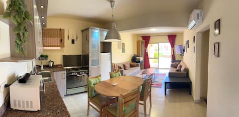 2BR Chalet pool&sea view, close to the sea, sokhna