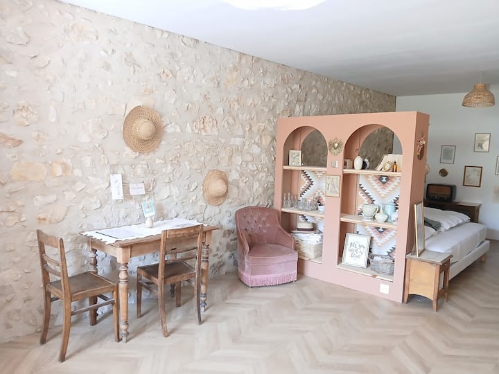 Gîte "Un Brin Bohème "-Petit Jardin Et Spa - Saint-Guilhem-le-Désert