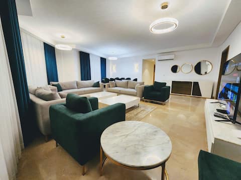 Luxury Apartment- Uptown Cairo 3 bedrooms pool gym